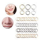 Circle Round Hoop Ear Stud Lip Ear Ring Ear Piercing Jewelry Nose Rings