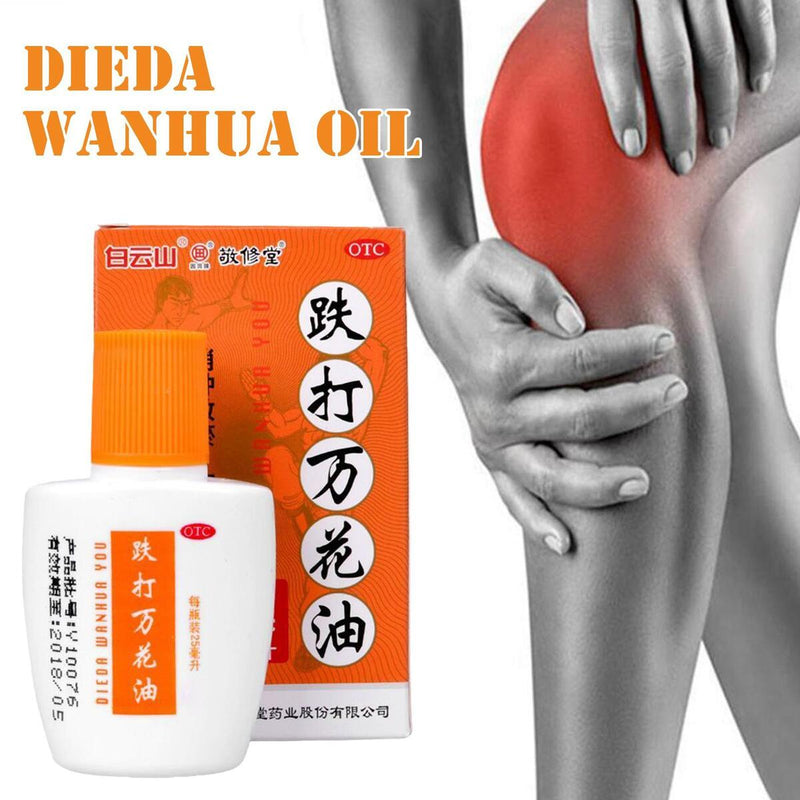 Bing Da Wan Hua Oil Relieves Swelling Dissipates Blood Stasis, Relieves Tendons.