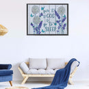 5D Diamond Painting DIY Flower Letters Partial Special Shape Drill (X062) Newly