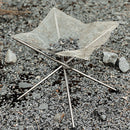 Mountainhiker Camping Folding Fire Rack Stainless Steel Campfire Rack Stove