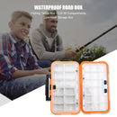 Fishing Tackle Box Double Sided Fishing Lure Bait Hook Storage Box (L) Newly