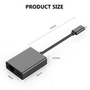 Mobile Phone Gigabit Type-C to RJ45 Ethernet Adapter LAN Converter USB 3.1