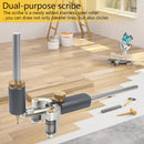 Multi-function Parallel Circle Line Marking Gauge Carpenter Woodworking Scriber