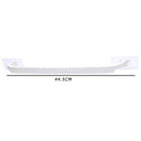 Plastic Wall Mounted Adhesive Towel Bar Shelf Storage Rack Holder (White) Newly
