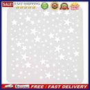 Star Theme Hollow Lace Ruler Embossing Template DIY Photo Album Draw Tool