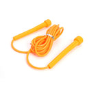 Skipping Rope PVC Adjustable Jump Rope Training Exercise Equipment (Orange)