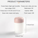 USB Household Car Desktop Spray Purifier Night Light Humidifier