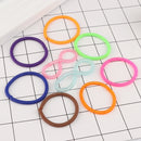 Elastic Super Thin Women Rubber Ponytail Holder Telephone Wire Hair Ropes