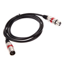 XLR Male to Female Microphone Extension Cable Audio Wire for Mixer (80)
