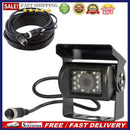 4-Pin Car Rear View Camera 18LED Backup Reverse Camera for Bus Truck RV Caravan