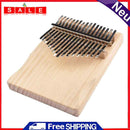 Pine Wood Kalimba Percussion Musical Instrument 17 Keys Thumb Finger Piano Mbira