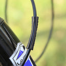 2pcs/pack Bicycle  Plastic Cable Protector Frame Protective Cover (Black) Newly