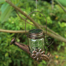 Watering Can LightsSolar Powered Metal Decorative Yard Art for Patio Yard Garden