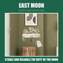 Wall Mounted Wood Key Holder 5 Hooks Organizer Entrance Door Hanging Rack Newly