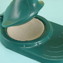 Manual Dumpling Skin Mold Kitchen Lazy DIY Jiaozi Maker Dough Press (Green)