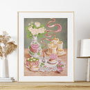 DIY Diamond Painting Partial Special Shape Drill Dessert Wall Decor Rhinest