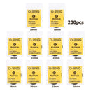 200pcs Waterproof O-Ring Watch Back Seal Gaskets Watch Repair Tool (0.6mm)