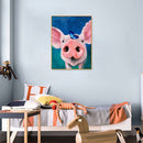 5D DIY Animal Full Round Diamond Painting Rhinestone Art Crafts Home Decor Gi
