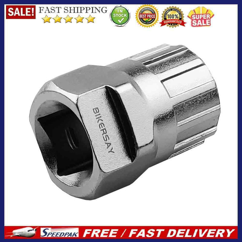 Bicycle Freewheel Flywheel Lockring Repair Service Tool Puller Nickel Plati