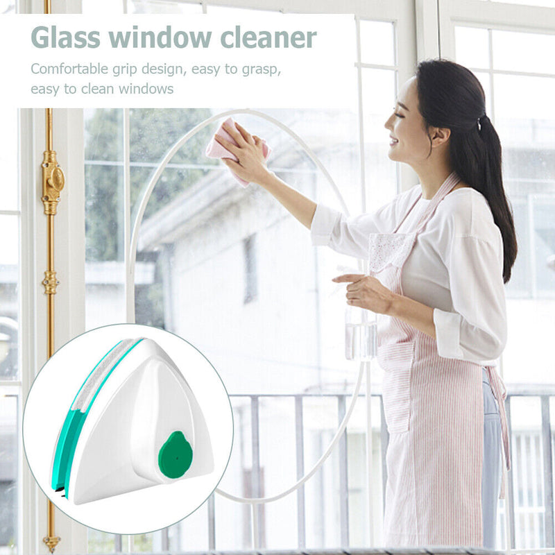 Magnetic Glass Window Cleaning Brush Automatic Double Side Wiper (15-26mm)