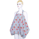 Baby  Mum Breastfeeding Nursing Poncho Cover Up Cotton Blanket Shawl