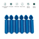 Mini Popsicle Maker DIY Silicone Ice Cube Mold for Beverage (Navy Blue) Newly