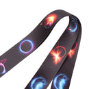 Fabric Moon Metal Clasp Card Lanyard Key Lanyard Neck Lanyard Phone Lanyard