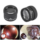 30X Magnifying Glass Optical Lens Magnifier Coin Watch Repair Loupe (Black)