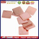 10 pcs 15mmx15mm 0.3mm  Heatsink Copper Shim Thermal Pads for Laptop