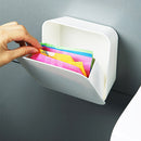 Bathroom Cotton Swab Holder Cotton Box with Cover Waterproof Dust-Proof Newly