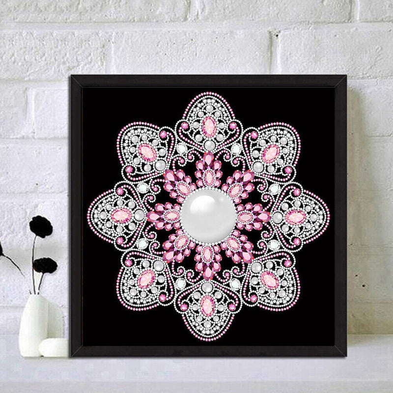 Part Special-Shaped Drill Rhinestone Diamond Painting Datura Handwork Home Decor