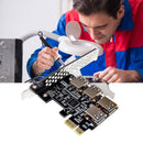 PCI-E to PCI-E Adapter PCI-Express 1x to 16 1 to 4 USB 3.0 Mining Riser Card