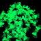 50Pcs Mini Luminous Spiders Scary Props Halloween Decoration Glow In The Dark