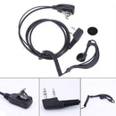 Hotels 2 PIN Earpiece Headset Walkie Talkie Headset Microphone Headset Ear Hook