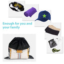 8 Pack Handbag Storage Organizer Purse Clear Dust Cover Bag Drawstring 4 Si