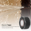Self-fluxing Adhesive Tape Waterproof Stop Leak Seal Repair Tape (Black) Newly