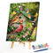 Bird Animal Oil Paint by Numbers Hand Painted Frameless Picture Home Ornament
