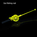 Portable Winter Ice Fishing Rod Plastic Outdoor Child Fishing Tackle Pole