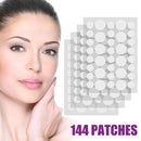 144X Skin Tag Akne Patch Punkte Hydrokolloid Pickel Pickelentferner Patches NEU.