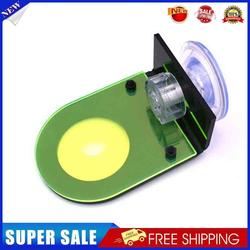 Fish Tank Coral Frag Rack Aquarium Reef with Plugs Suction Holder (Green)