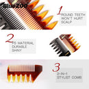 Hairdressing  Tool Durable Barber Shop Fork Comb Hair Brush Wide Teeth