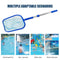 3pcs Swimming Pool Net Tool Shallow Deep Water Fishing Cleaning Net Supplies