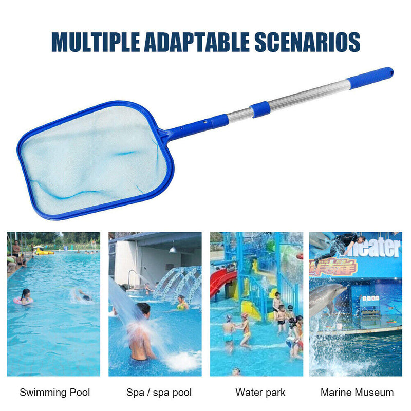 3pcs Swimming Pool Net Tool Shallow Deep Water Fishing Cleaning Net Supplies
