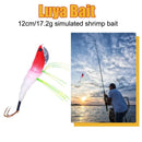 Luminous Wood Shrimp Simulation Fishing Lure 12cm 17.2g Artificial Bait (2)