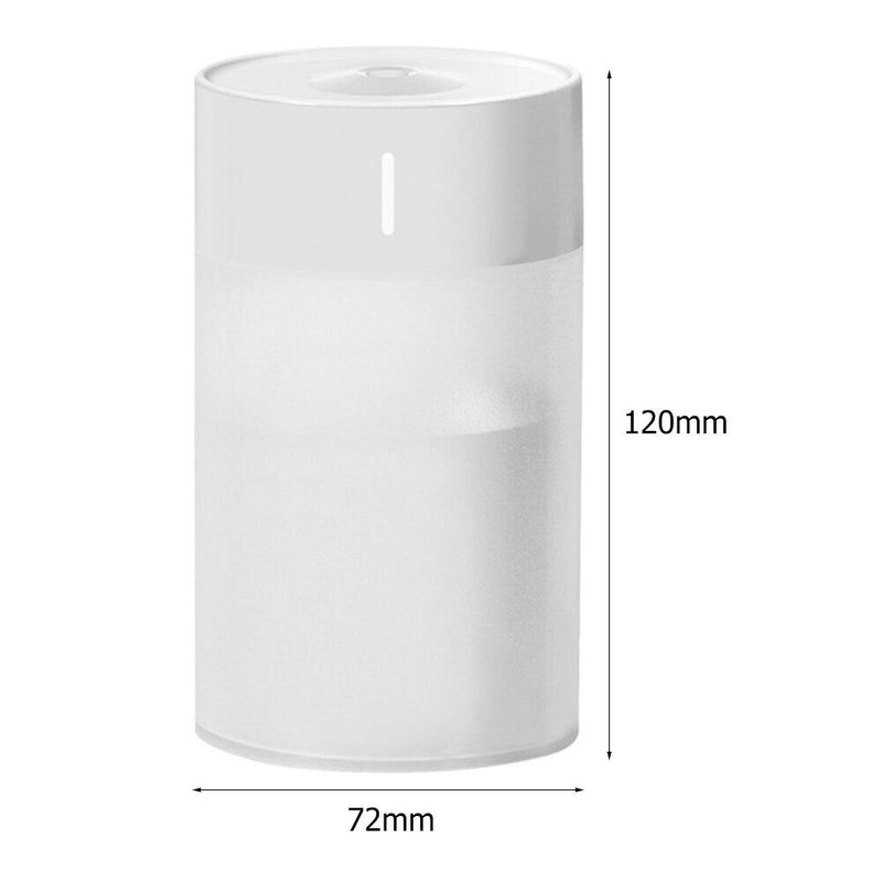 260ml Portable Air Humidifier Ultrasonic Small USB Aroma Essential Oil Diffuser