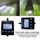 LED Aquarium Light with Timer Dimming Fish Tank Modulator LCD Display Controller