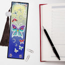2pcs Creative DIY Diamond Painting Bookmark Leather Tassel Tags Art (SQ060)