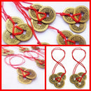 Chinese Feng Shui Coins for Wealth and Lucky Brass Money Coin Collection Amulet