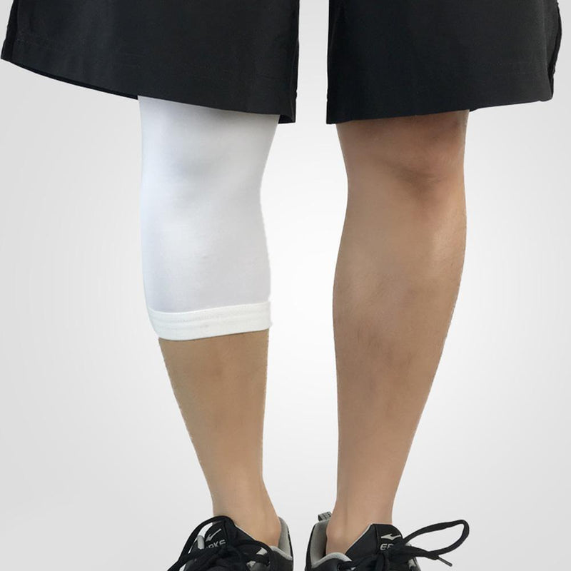 1pc Breathable Sports Compression Kneepad Football Leg Sleeve Protective Pad