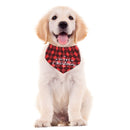 Christmas Pattern Dog Kerchief Saliva Towel Pet Jewelry Grooming Accessories